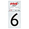 Pickup Aufkleber (Motiv: 6, L x B: 6 x 4,4 cm)