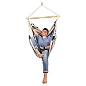 La Siesta Hamaca colgante Domingo Basic (L x An x Al: 140 x 90 x 145 cm, Azul/Blanco) | BAUHAUS