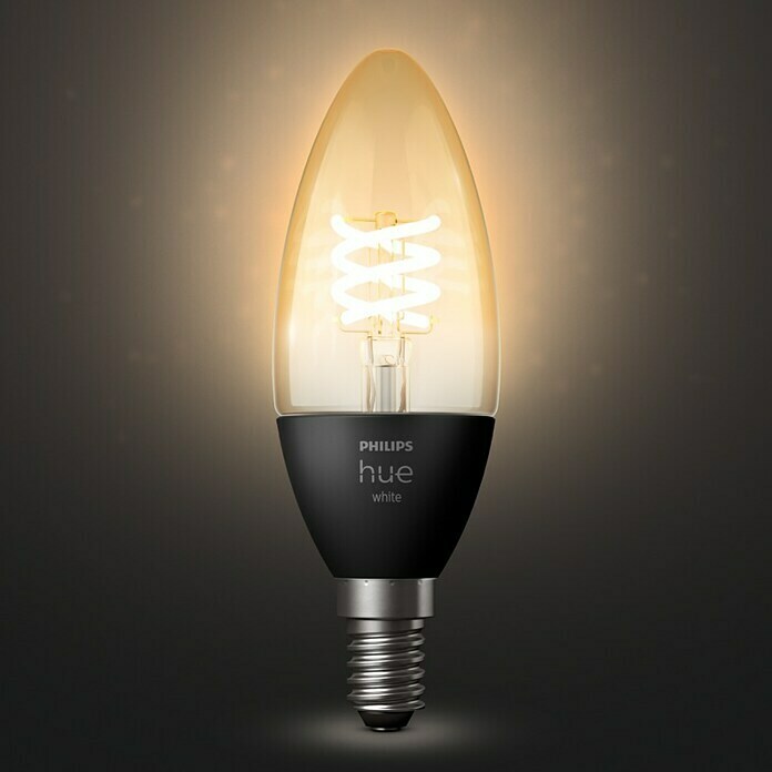 Philips Hue Smart-LED-Lampen Set Smart Vintage E27 (E14, Dimmbar, Warmweiß, 300 lm, 4,5 W, 1 Stk.) | BAUHAUS