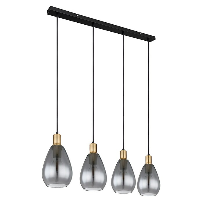 Globo Okrugla viseća svjetiljka  (D x Š x V: 900 x 150 x 1.200 mm, E27, Broj žarulja: 4 Kom.) | BAUHAUS