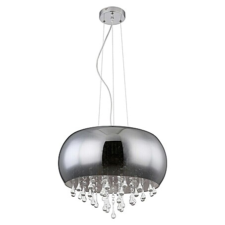 Globo Pendelleuchte rund Kalla (Durchmesser: 440 mm, Höhe: 1 200 mm, E14)