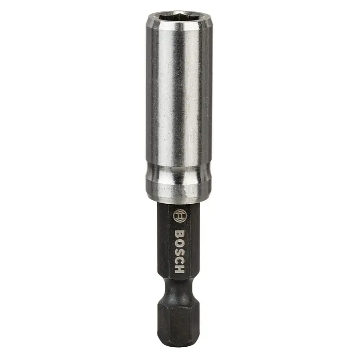 Bosch Portabits para herramientas eléctricas Impact Control - Acero - Adaptador de cabezal de tornillo Bosch para taladros. Este adaptador está hecho de metal resistente y es adecuado para uso profesional.