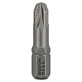 Bosch Punta Extra Hard C (PZ 3, 25 mm, 3 ud.)