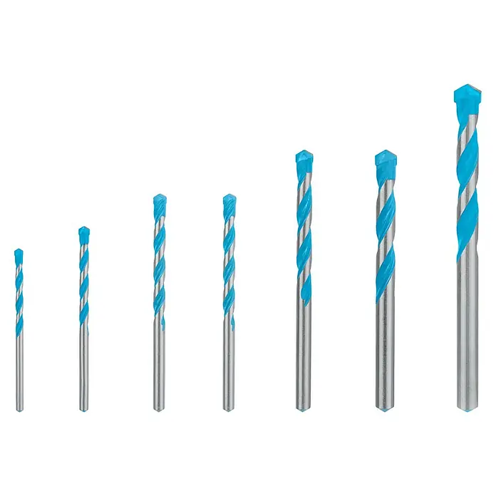 Bosch Expert Universalbohrer CYL-9 - Durchmesser Bohrer: 87,5 mm - Sortiment verschiedener Spiralbohrer.