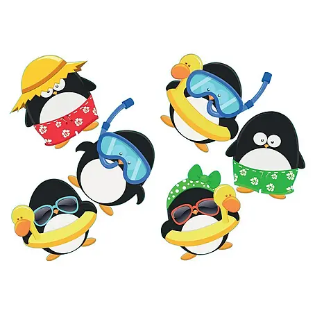 Vinilo de pared Pingüinos
