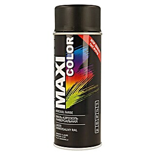Dupli-Color Pintura en spray Maxi color (Mate, 400 ml, RAL9005)