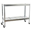 Simonrack Simontaller Estantería para cargas pesadas Ecoforte Mobile Chipboard (L x An x Al: 75 x 150 x 90 cm, Capacidad de carga: 400 kg/balda, Número de baldas: 2 ud.)