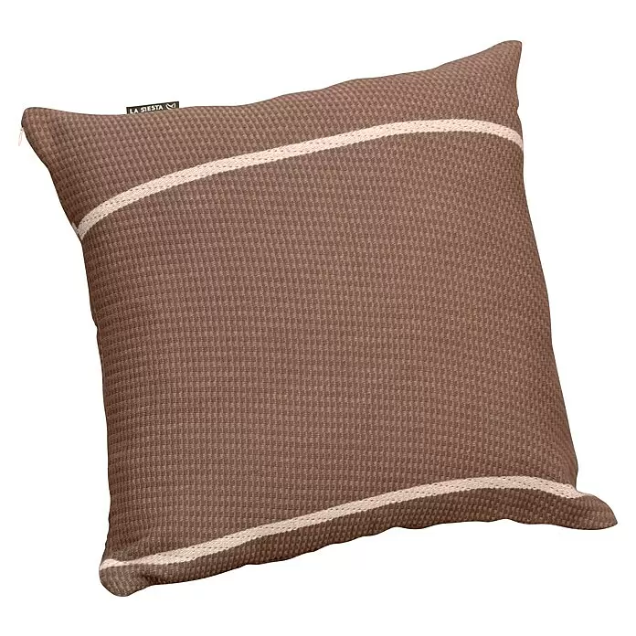 La Siesta Kissenhülle Cariño - Choco, L x B: 50 x 50 cm, Baumwolle - Vorderansicht