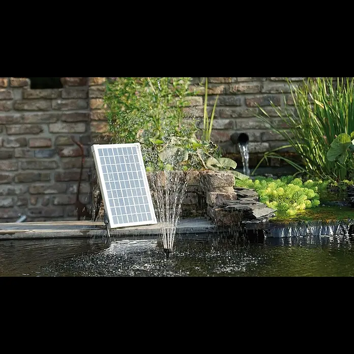 Ubbink Solar-Wasserspielpumpe Solarmax 600 - 6 W, Fördermenge pro Std.: 610 l - Pumpe SOLARMAX 600