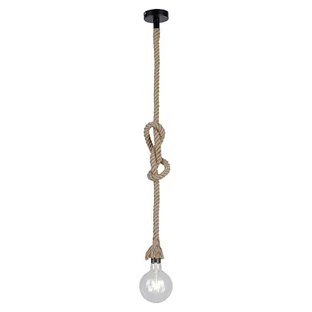 Just Light Rope Lámpara colgante redonda