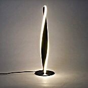Forlight Merme Lámpara de sobremesa LED redonda (12 W, Ø x Al: 12 x 41 cm, Negro, Blanco neutro) | BAUHAUS