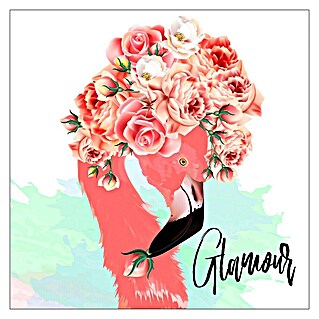 ProArt Slika na platnu (Glamour Flamingo, Š x V: 40 x 40 cm)