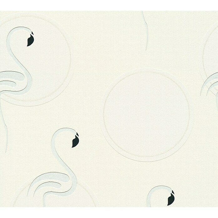 AS Creation Boys And Girls 6 Vliestapete Schwäne (Creme, Motiv, 10,05 x 0,53 m)