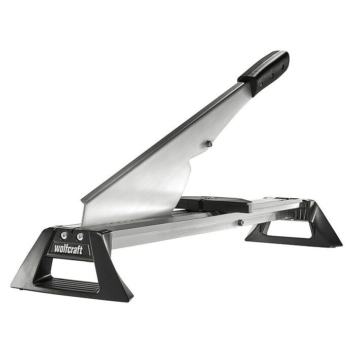 Wolfcraft Cortaláminas de parquet LC 600 (Específico para: Laminado, Ancho de corte: 465 mm, Material: Aluminio)
