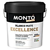 Montó Pintura para paredes Excellence Expresa (Blanco, 750 ml, Mate)