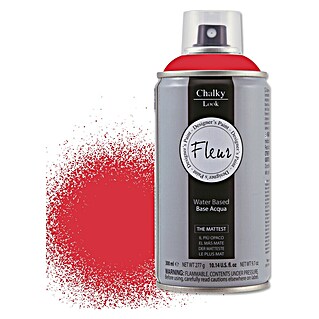 Fleur Pintura decorativa en spray Chalky Look (Tomate Red, Mate, 300 ml)