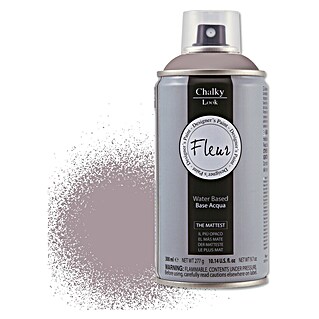 Fleur Pintura decorativa en spray Chalky Look (Indian Elephant, Mate, 300 ml)