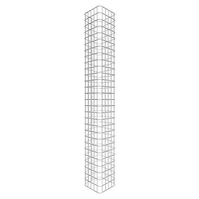 Gabiona Gabionensäule27 x 27 x 140 cm, Stahl, Maschenbreite: 50 mm, Maschenhöhe: 50 mm