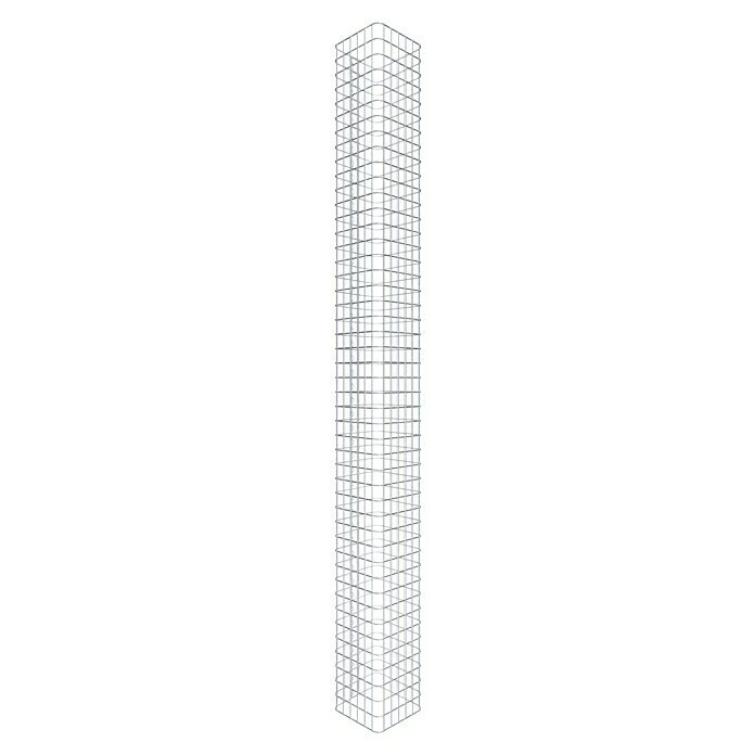 Gabiona Gabionensäule (32 x 32 x 230 cm, Stahl, Maschenbreite: 50 mm, Maschenhöhe: 50 mm) | BAUHAUS