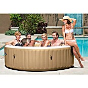 Intex Pure Spa Mobil-Whirlpool Bubble Massage (Ø x H: 216 x 71 cm, Beige, 1.098 l) | BAUHAUS