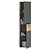 xonox.home Mason Hochschrank Mason (37 x 24 x 152 cm, Nox Oak/Basalt Grau) | BAUHAUS