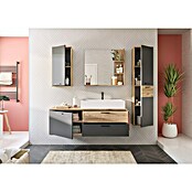 xonox.home Mason Badmöbel-Set Mason (Gesamtbreite Badmöbel: 192 cm, Nox Oak/Basalt Grau, Matt) | BAUHAUS