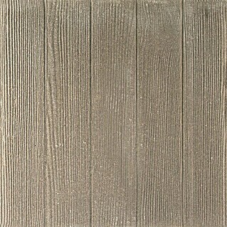 Terrassenplatte Wood (50 x 50 x 4 cm, Beige, Beton)