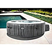 Intex Pure Spa Mobil-Whirlpool Greywood Deluxe (Ø x H: 216 x 71 cm, Grau/Weiß, 1.098 l) | BAUHAUS