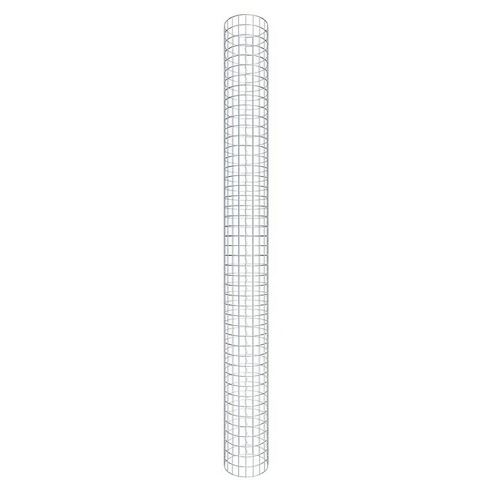 Gabiona Gabionensäule (Durchmesser: 32 cm, Höhe: 230 cm, Stahl, Maschenbreite: 50 mm, Maschenhöhe: 50 mm) | BAUHAUS