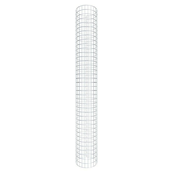 Gabiona Gabionensäule (Durchmesser: 37 cm, Höhe: 190 cm, Stahl, Maschenbreite: 50 mm, Maschenhöhe: 50 mm) | BAUHAUS