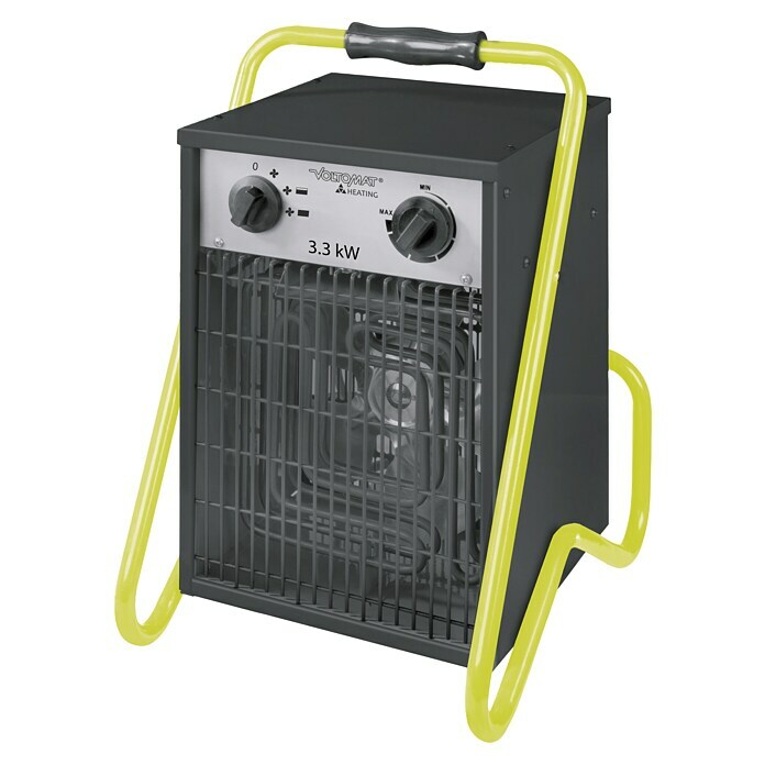 Voltomat HEATING Bauheizer3.300 W, Heizstufen: 2 Diagonal View