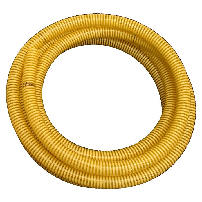 Tubo de aspiración (Amarillo, L x Al: 7,1 m x 2,5 cm)