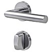 Diamond Doors Modern Zimmertürgarnitur L-Form (Stärke Tür: 40 mm - 45 mm, Schlitzkopf/Olive, Edelstahl, L-Form, Edelstahl) | BAUHAUS