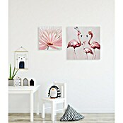 Ročno izdelana slika Dipinto roza cvet  (Š x V: 60 x 60 cm) | 6768 - Handgemalte Bilder | HFDC - Fertigbilder | HFD - Galerie | HF - Galerie | H - Innendeko/Farben | BAUHAUS