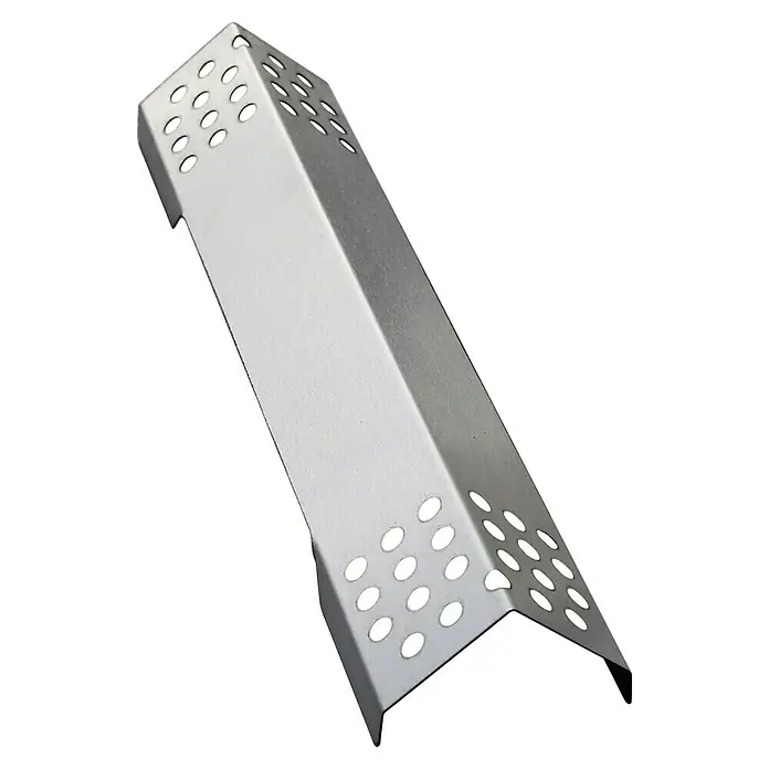 Flammenschutz Atlanta - Passend für: Grillstar Gasgrills Atlanta II 200 / 300 / 350-1 / 450 / 650 - Grill Flammenverteiler aus Edelstahl mit Löchern. Schutzschild für gleichmäßige Hitzeverteilung beim Grillen.