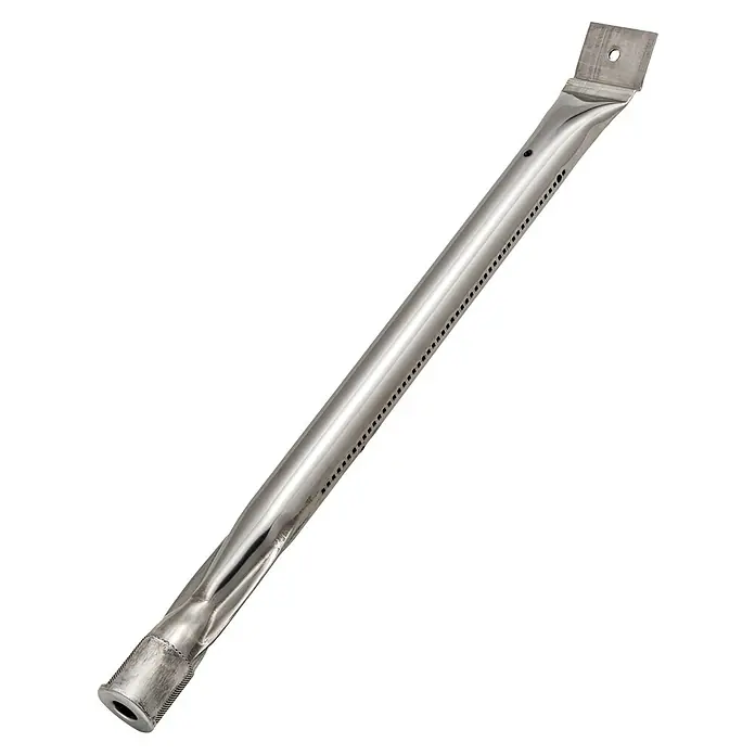 Ersatzbrenner - Passend für: Grillstar Gasgrill Atlanta II 200 / 300 / 350-1 / 450 / 650 - Brennerrohr aus Edelstahl, glänzend poliert mit Löchern für eine gleichmäßige Flammenverteilung beim Grillen.