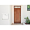 Burg-Wächter Briefkasten Comfort 913 (Stahlblech, 380 x 148 x 340 mm, Weiß, Format Einwurf: DIN C4, 332 x 32 mm)