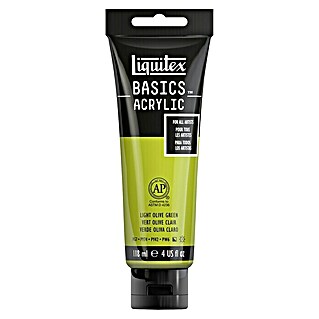 Liquitex Basics Acrylfarbe (Olivgrün hell, 118 ml)