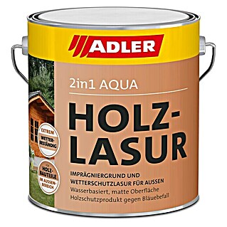 Adler Holzlasur Aqua 2in1 (Lärche, 5 l, Matt)