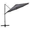 Sunfun Ampelschirm (Anthrazit, Durchmesser: 300 cm)