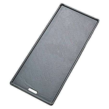 Grillplatte Cliff (L x B: 45 x 19,5 cm, Gusseisen)