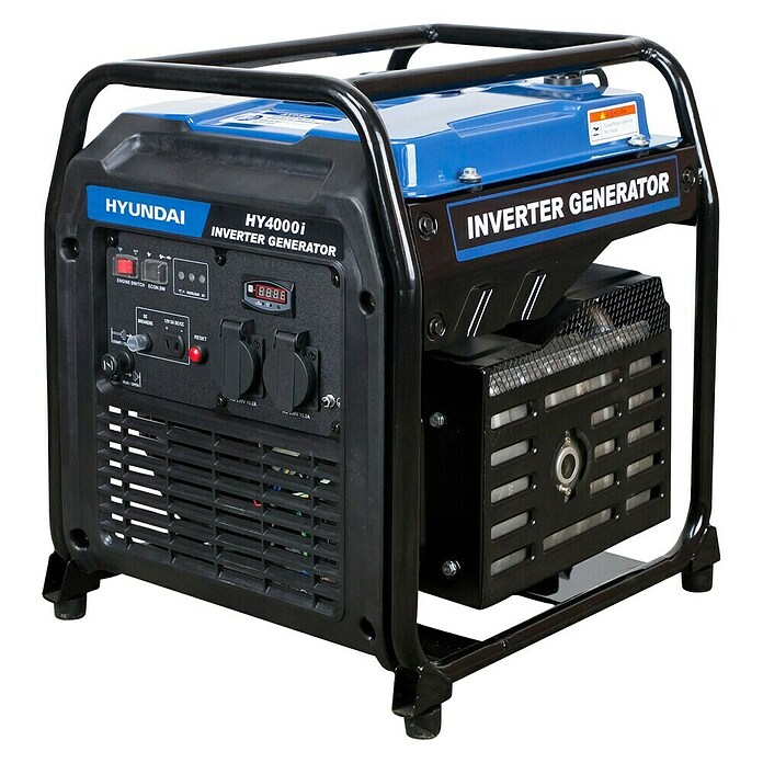 Hyundai Stromerzeuger HY4000i D (Nennleistung: 3,5 kW, Tankvolumen: 10 l) | BAUHAUS
