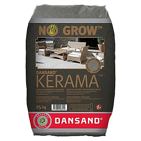 Dansand Fugensand Kerama No Grow (Anthrazit, 15 kg)