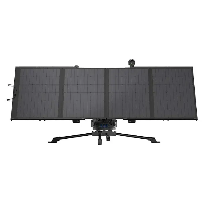 EcoFlow Panel solar y rastreador solar - L x An x Al: 2,5 x 1,5 x 1,5 m, Específico para: Montar paneles solares con tecnología de seguimiento continuo EcoFlow - Antena de Internet satelital Starlink con trípode para un acceso a Internet confiable. Optimizada para alta velocidad y baja latencia.