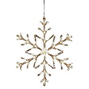 Konstsmide LED-Szenerie Schneeflocke (B x H: 60 x 60 cm, Farblos, Kunststoff, Warmweiß) | BAUHAUS