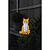 Konstsmide LED-Weihnachtsdekoleuchte Fuchs (L x B x H: 25,5 x 24 x 40 cm, Netzbetrieben, Orange-weiß) | BAUHAUS