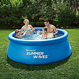 Quick-Up-Pool Summer Waves (Ø x H: 244 x 66 cm)