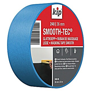 Kip Feinkreppband SMOOTH-TEC 248 (Blau, 50 m x 36 mm)