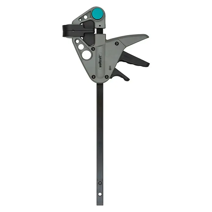 Wolfcraft Einhandzwinge EHZ 65-200 - Spannweite: 200 mm, Ausladung: 65 mm - Vorderansicht