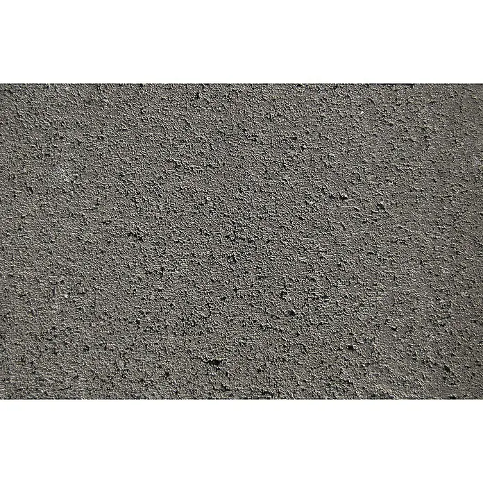 Diephaus L-Stein Außenecke - 50 cm, 50 cm, Stärke: 7 cm, Anthrazit - Nahaufnahme einer rauen, grauen Oberfläche. Das Bild zeigt die Textur und Details des Materials mit kleinen Unebenheiten.